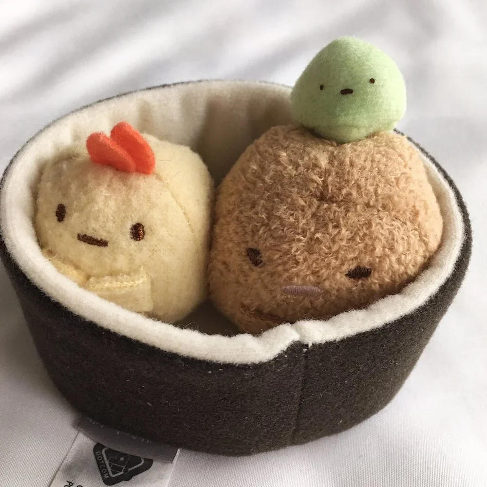 Japan San-X Sumikko Gurashi Tenori Plush Ebifurai No Shippo, Tonkatsu, W… - Picture 2 of 10